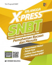 Erlangga X-press SNBT: Pemahaman Bacaan dan Menulis