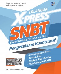 Erlangga X-press SNBT: Pengetahuan Kuantitatif